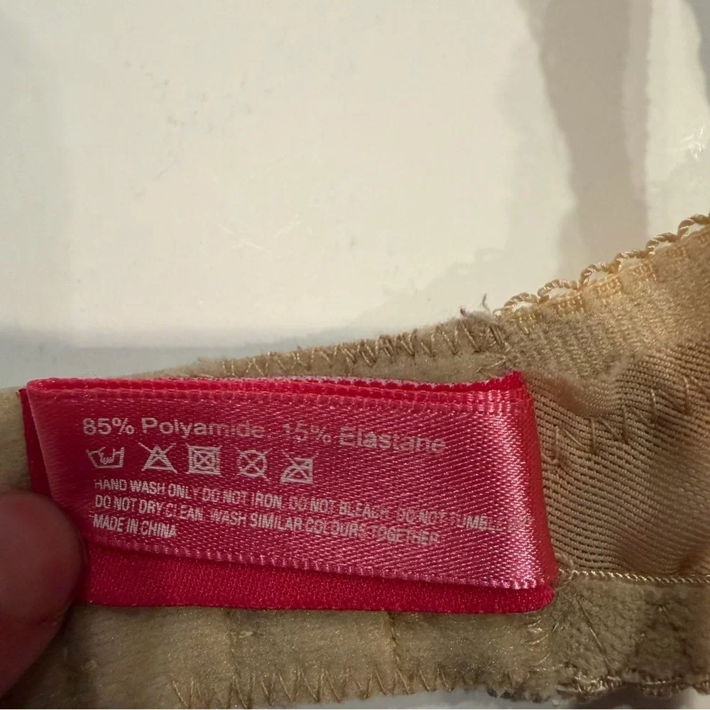 Curvy Kate Nude Sheer Lace Underwire Bra 32E EU 70F